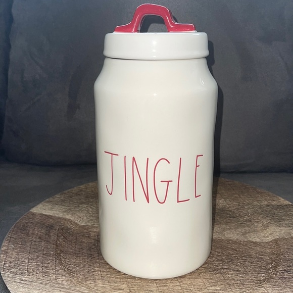 Rae Dunn JINGLE Cookies Canister - Picture 1 of 2